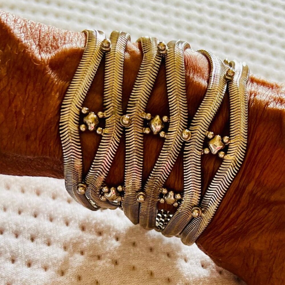 Sergio Gutierrez liquid metal bracelet